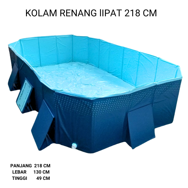 Jual Kolam Renang Lipat panjang 218Cm Bak Mandi Anak Kolam Rendam Mandi ...