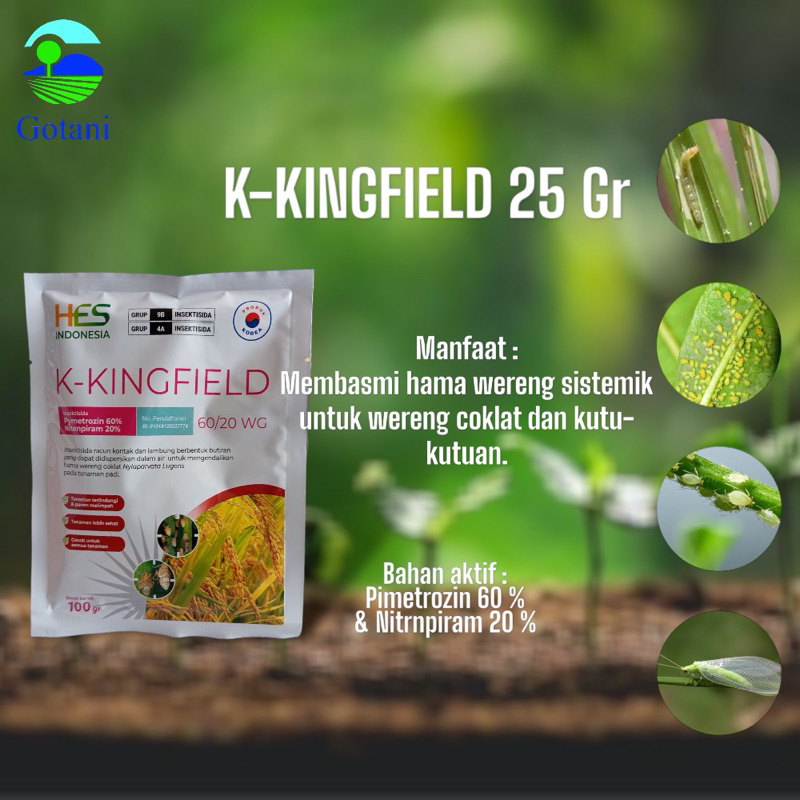 Jual K Kingfield 60/20 WG 25GR (Pymetrozin + Nitenpiram) | Shopee Indonesia