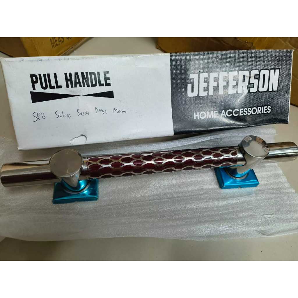 Jual Handle Tarikan pintu rumah pull handle door 45cm Suling Bulat ...