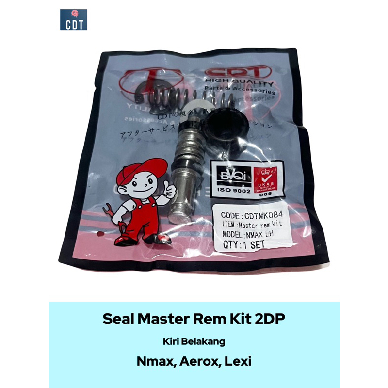 Jual Seal/Isi Master Rem Kit Kiri/ Belakang 2DP Nmax, Aerox, Lexi ...