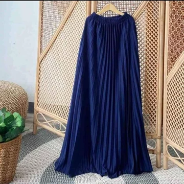 Rok Plisket Premium Standar Rok Muslim Rok Mayung