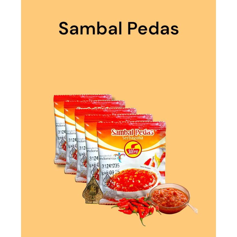 Jual FINNA SAMBEL TERASI RAWIT BAWANG UDANG RENDANG TERI PEDAS
