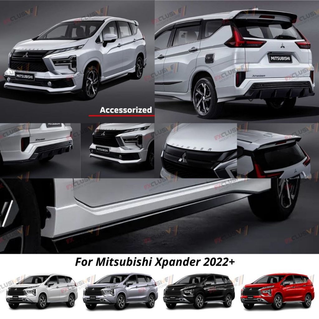 Jual MITSUBISHI XPANDER (2022-UP) ORIGINAL BODYKIT UPGRADE AERO GENUINE ...