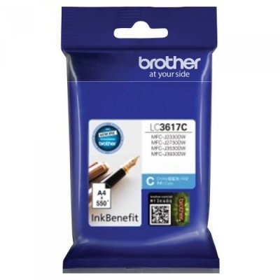 Jual Cartridge Brother LC3617 Tinta Ink Printer Black Cyan Magenta ...
