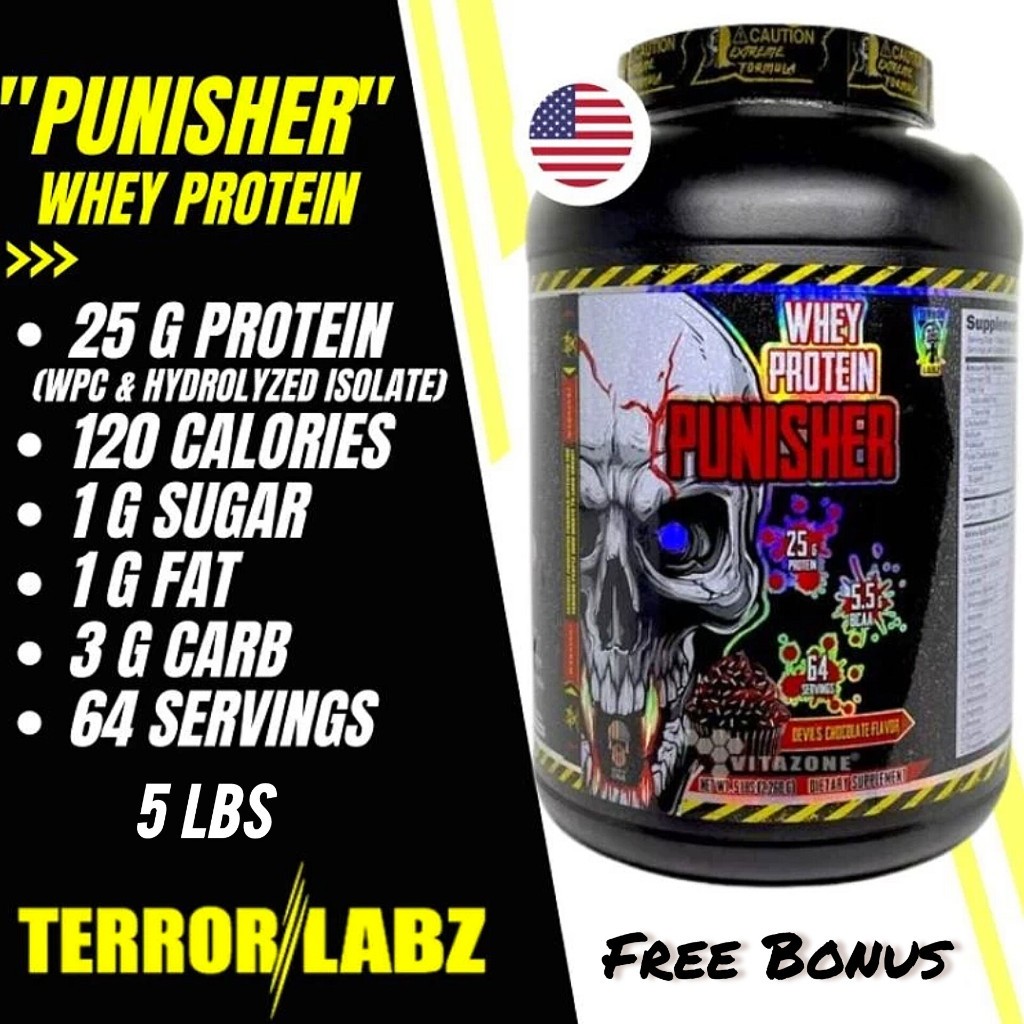 Jual Punisher Whey 5 Lbs Terror Labz Punisher Whey Protein 5 Lb Susu ...