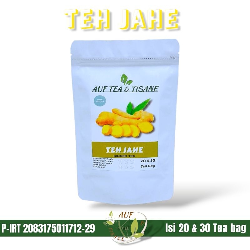 Jual Teh Jahe / Ginger Tea,Isi 20 & 30 Tea Bag(Teh Celup) 'AUF TEA ...