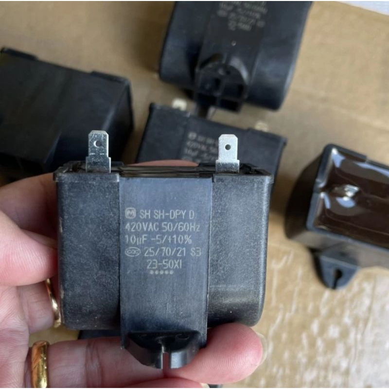 Jual Capacitor/kapasitor mesin cuci Sharp 10UF Original | Shopee Indonesia