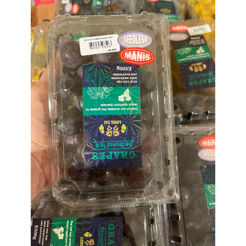 Jual ANGGUR AUTUMN ROYAL RRT 500GR | Shopee Indonesia