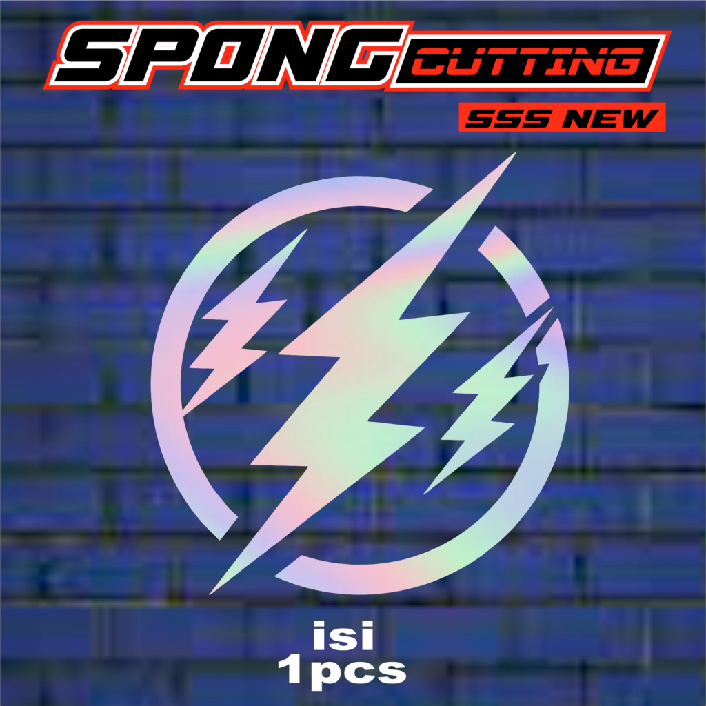 Jual Stiker LOGO SSS Star Racing Keren Cutting Stiker Hologram Decals ...