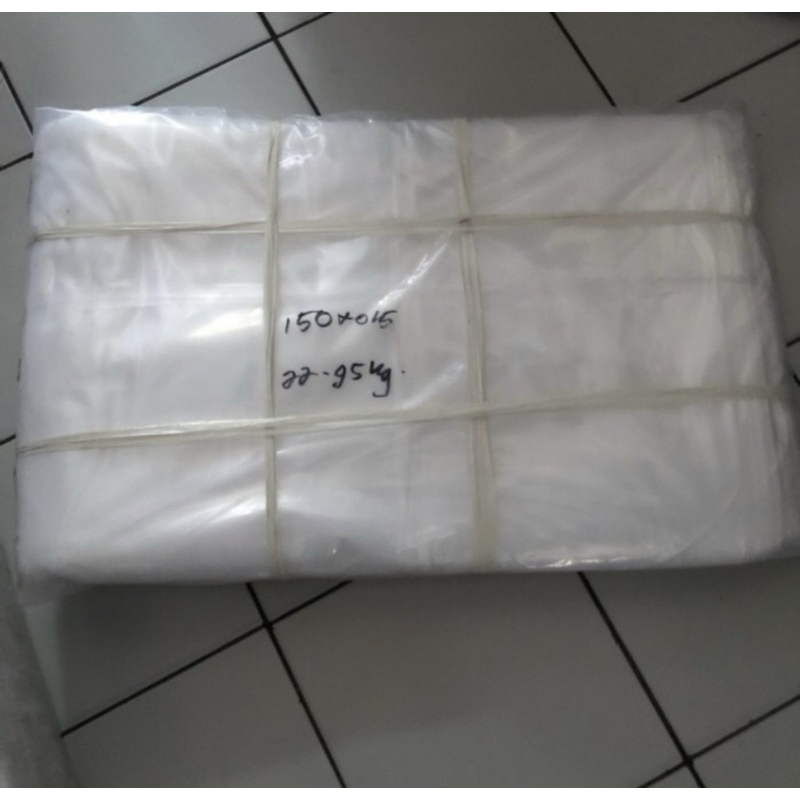 Jual Plastik pe rol roll plastik pe cor plastik uv uk 150x015 per m ...
