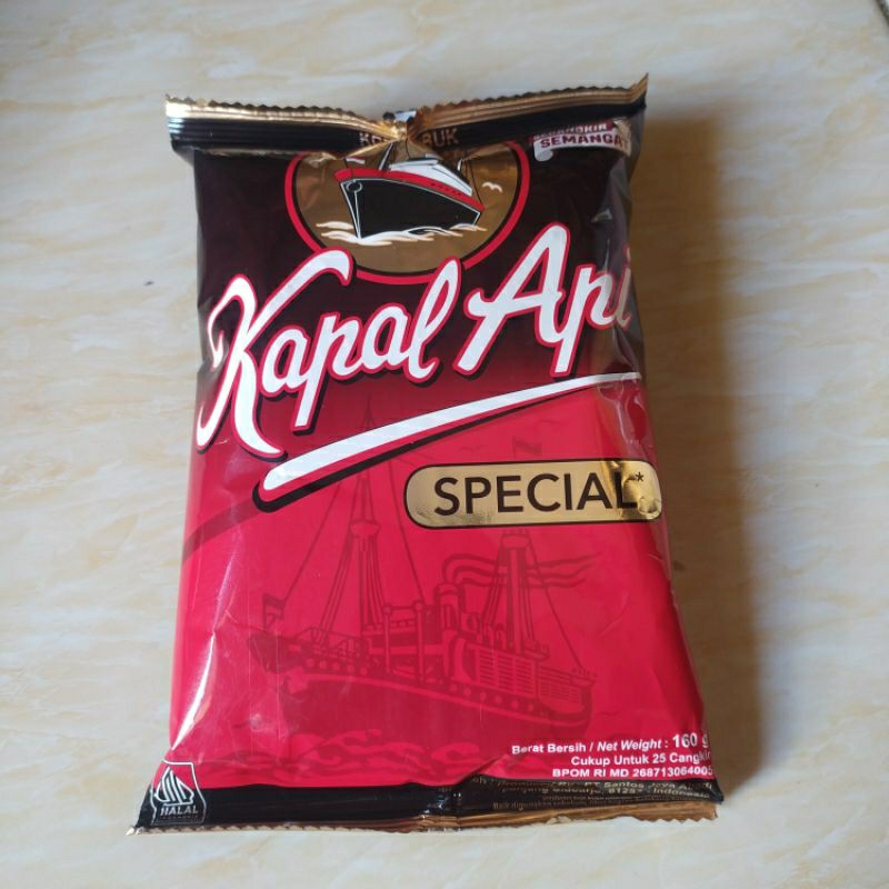Jual Kapal api (besar) 150g, kopi murni | Shopee Indonesia