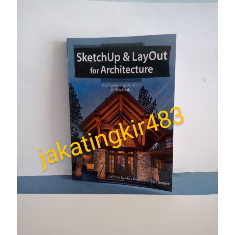 Jual BUKU SketchUp & LayOut for Architecture | Shopee Indonesia