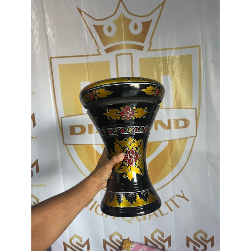 Jual Tumbuk Batu Dumbuk Marawis Darbuka Kayu 8inch Super | Shopee Indonesia