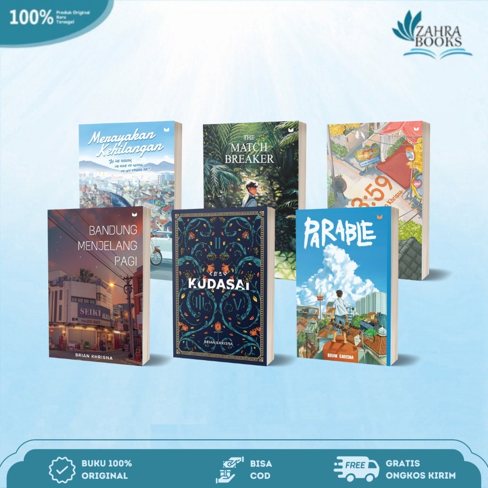 Jual Novel Karya Brian Khrisna || Bandung Menjelang Pagi, K…