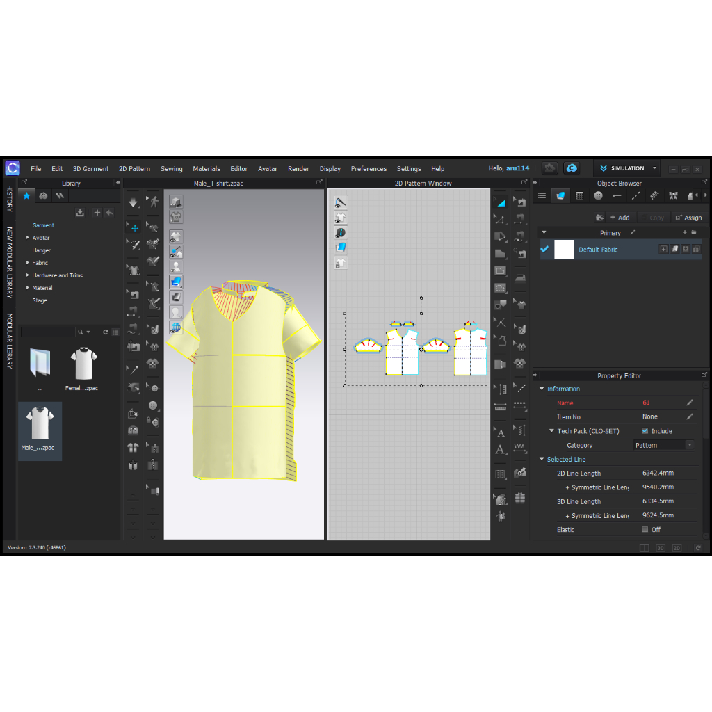 Jual CLO Standalone Full Version Software Design Fashion dengan 3D ...