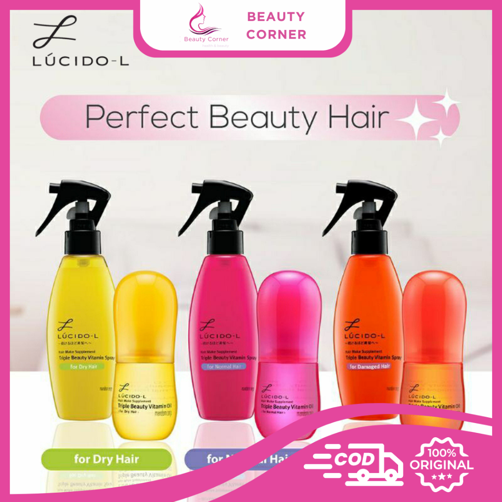 Jual LUCIDO-L Hair Vitamin Oil | Shopee Indonesia