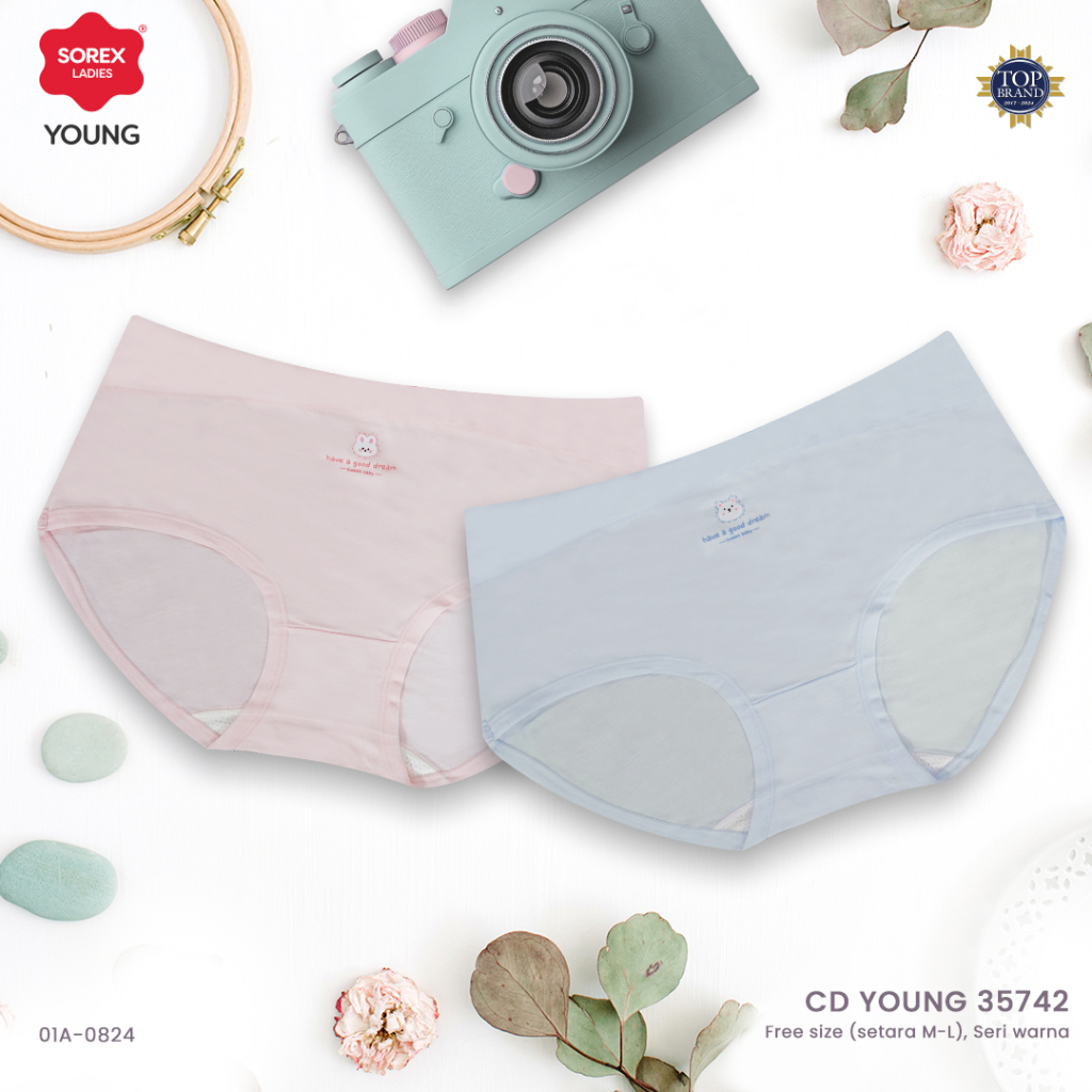 Jual Sorex CD Young Fashion Midi Wanita Katun Viskosa Freesize (Setara ...