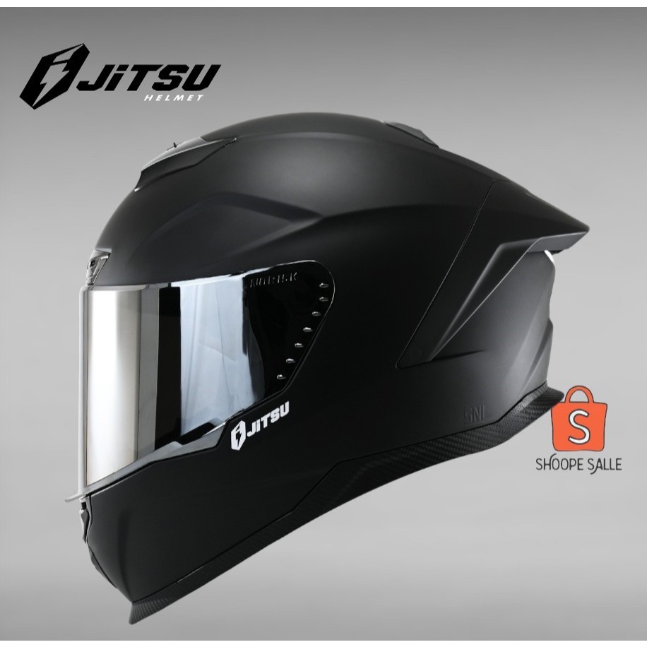 Jual JITSU AIR 1 Solid HELM FULLFACE SNI ORIGINAL JITSU HELM BALAP ...