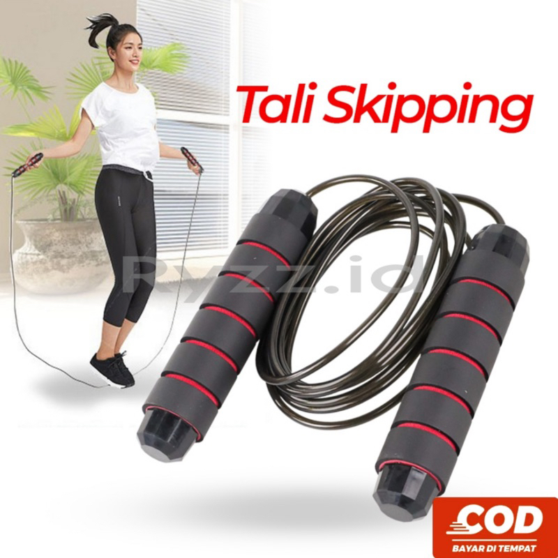 Jual Tali Skipping Speed Jump Rope Sports Weight - Tali Skipping ...