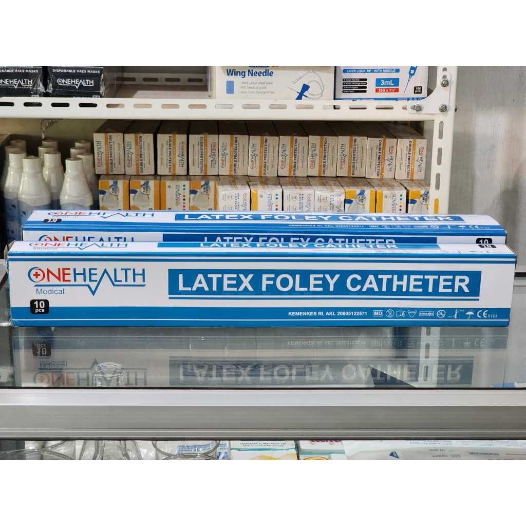 Jual LATEX FOLEY CATHETER ONEHEALTH PER BOX ISI 10 PCS | Shopee Indonesia