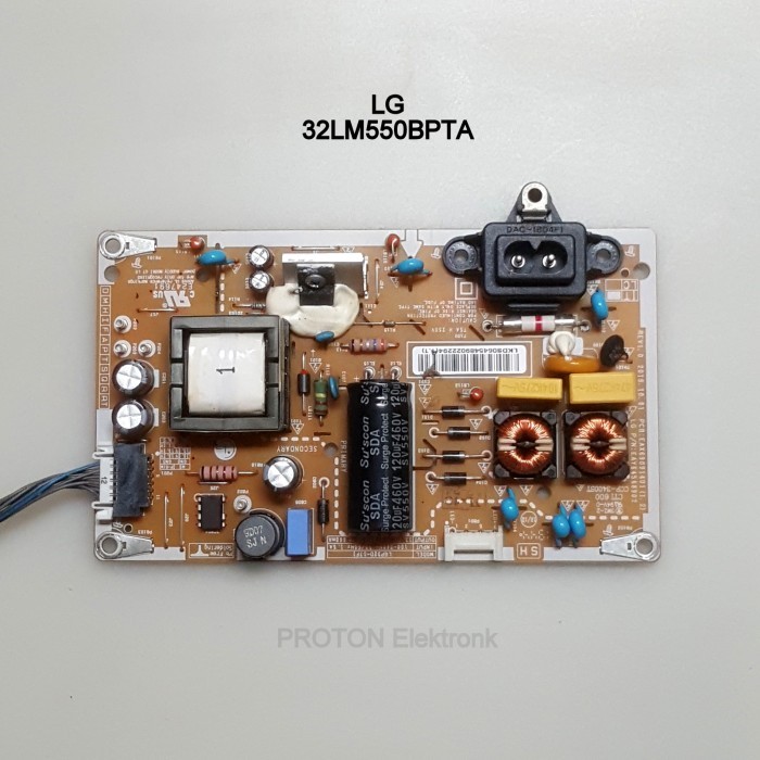 PIECES DETACHEES: Carte d'alimentation Tv Lg 32LK330U PSLC-L008A LGP32-11P EAX63985401 - D'occasion en très bon état