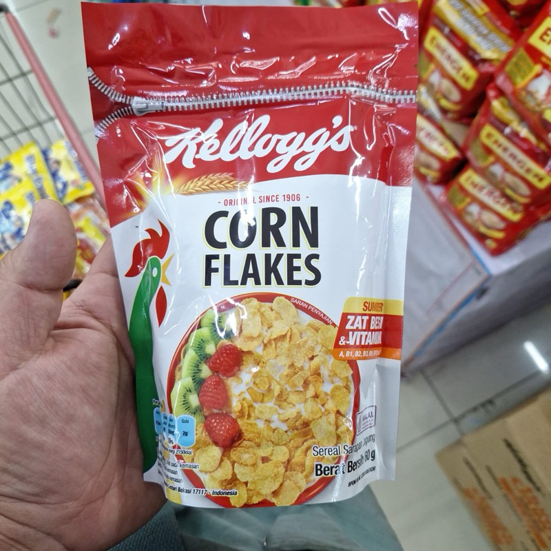 Jual KELLOGGS CORN FLAKES 60gram | Shopee Indonesia