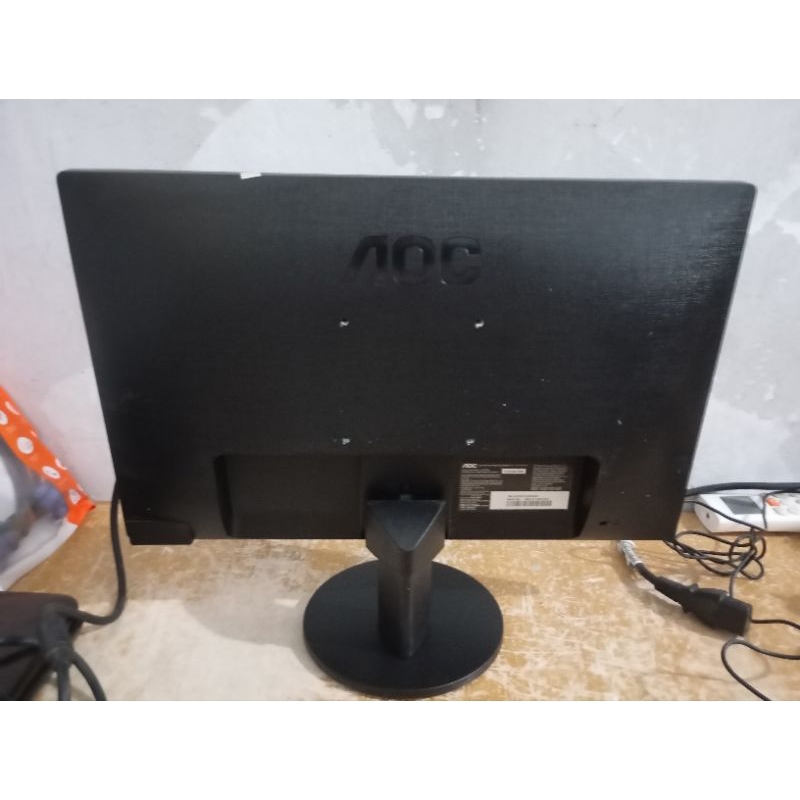Jual Monitor LED AOC 16 inch wide screen power dari port USB | Shopee ...