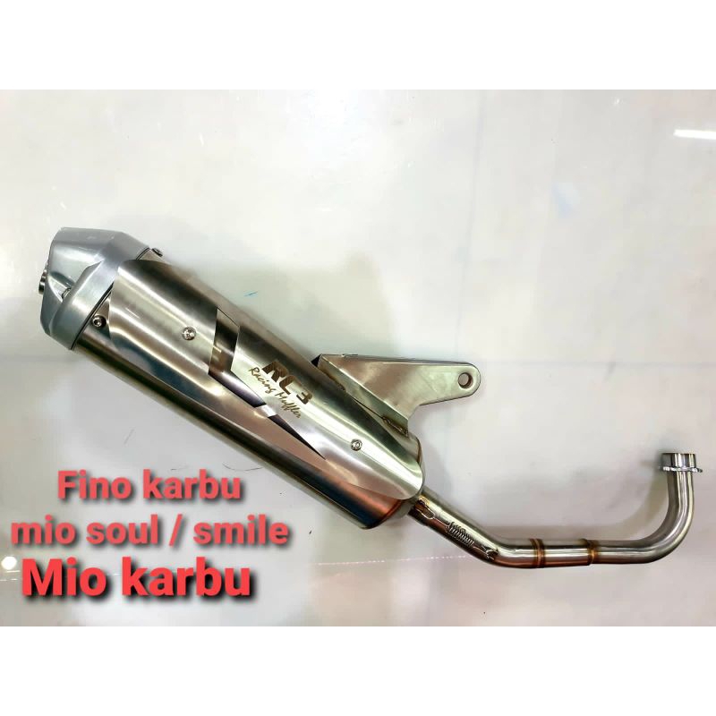 Jual Knalpot starbok standar racing RC3 Mio Karbu soul Smile Sporty ...