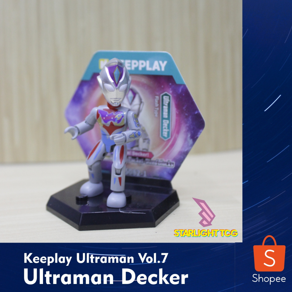 Jual Keeplay Ultraman Vol.7 - Decker | Shopee Indonesia