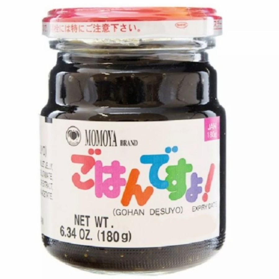 Jual MOMOYA Gohan Desuyo /[Pasta Rumput Laut Berbumbu 180gr | Shopee ...