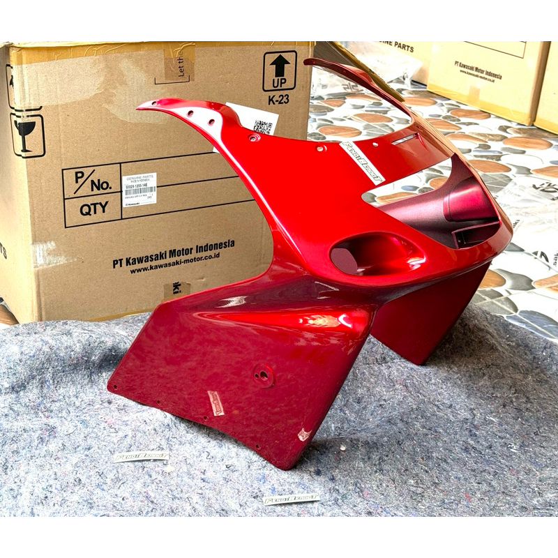 まろん Jual BODY BODI FAIRING ATAS COVER BATOK LAMPU DEPAN NINJA RR