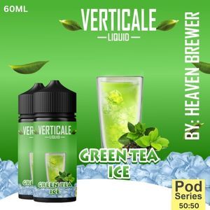 Jual Verticale Liquid Greentea Ice 60ML by Heaven Brewer Rasa Teh Hijau ...