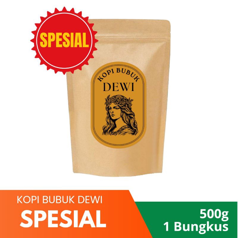 Jual Kopi Bubuk Dewi Spesial 500 gr Robusta Rasa Khas Aroma Nikmat ...