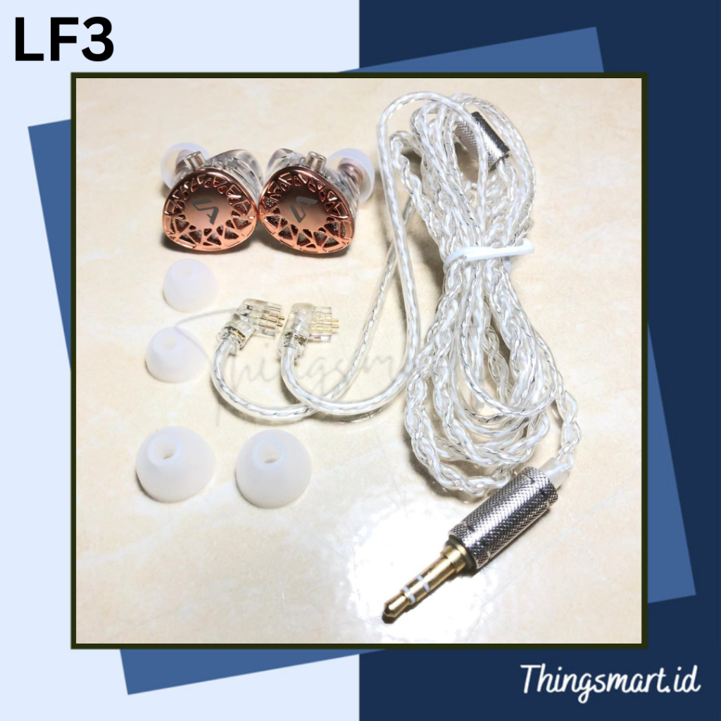 Jual LAFITEAR LF3 LF3P Headset In Ear Monitor Earphone Dengan Kabel ...