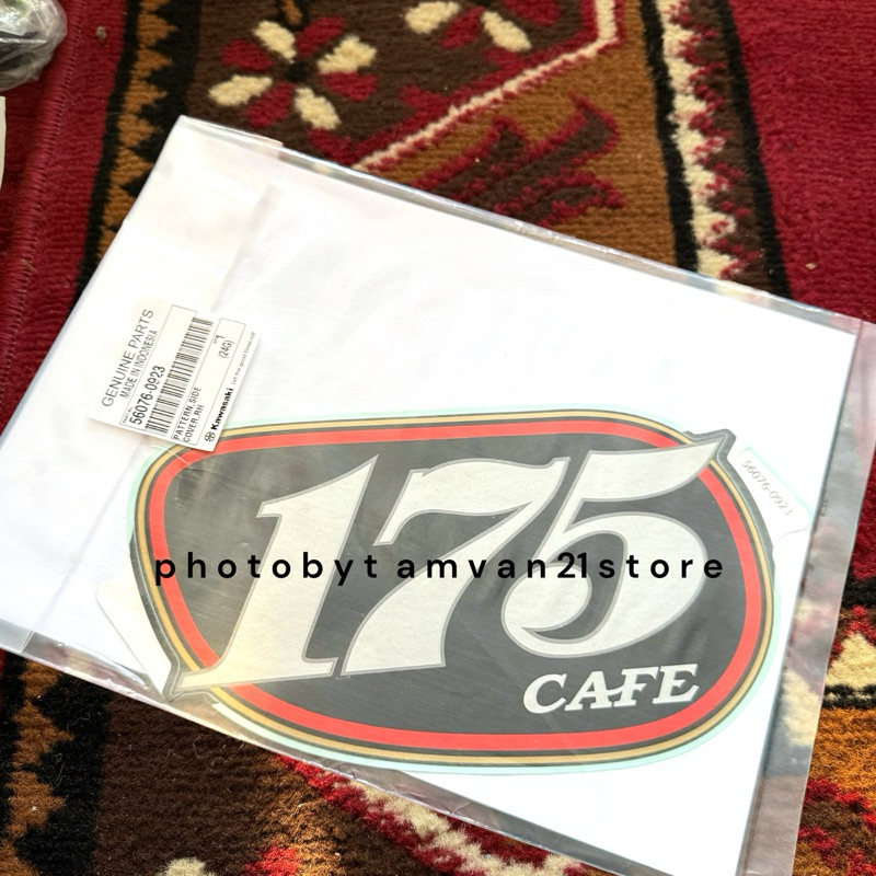 Jual STICKER BODY KANAN W175 W 175 CAFE ORIGINAL KAWASAKI | Shopee ...