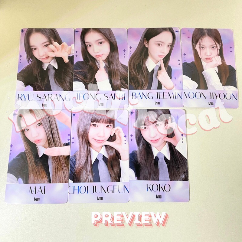 Jual photocard izna iland2 kcon LA fanmade replica | Shopee Indonesia