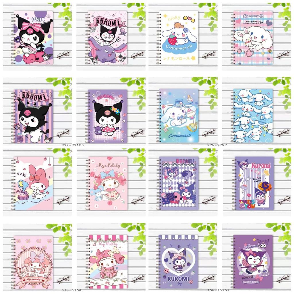 Jual BELLA - BUKU NOTEBOOK A5 | A7 RING LABUBU SANRIO STICKY NOTE BOOK ...