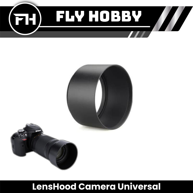 Jual LensHood Camera Universal 62 67 72 77mm Lens Hood Polos/ Silinder ...