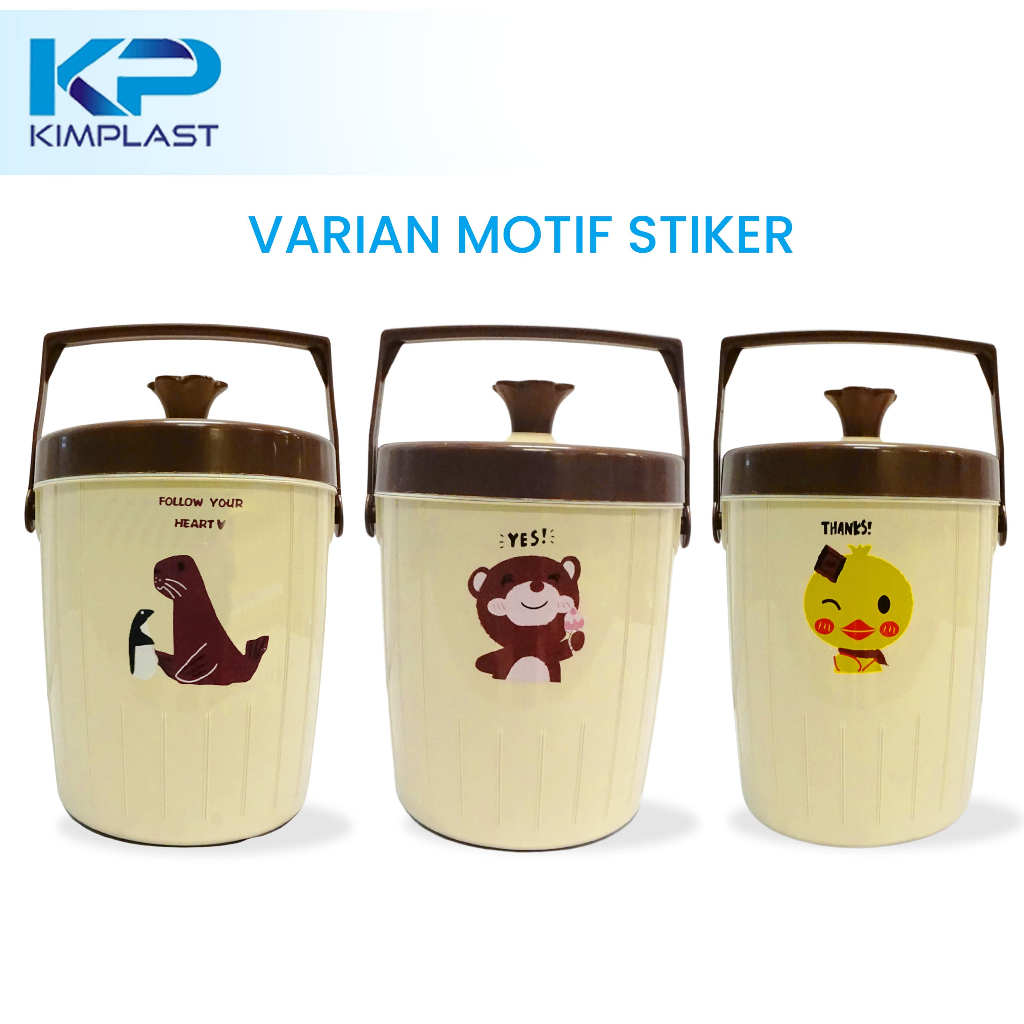 Jual KIMPLAST RICE BUCKET 8 LITER LATTE / TERMOS NASI / TERMOS ES ...