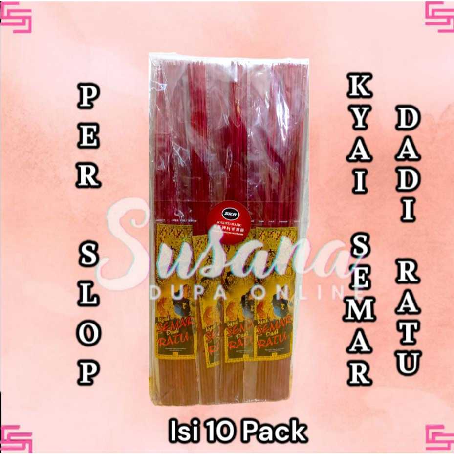Jual SATU Slop Dupa Kyai Semar Dadi Ratu Merah Isi 10 Pack | Shopee ...