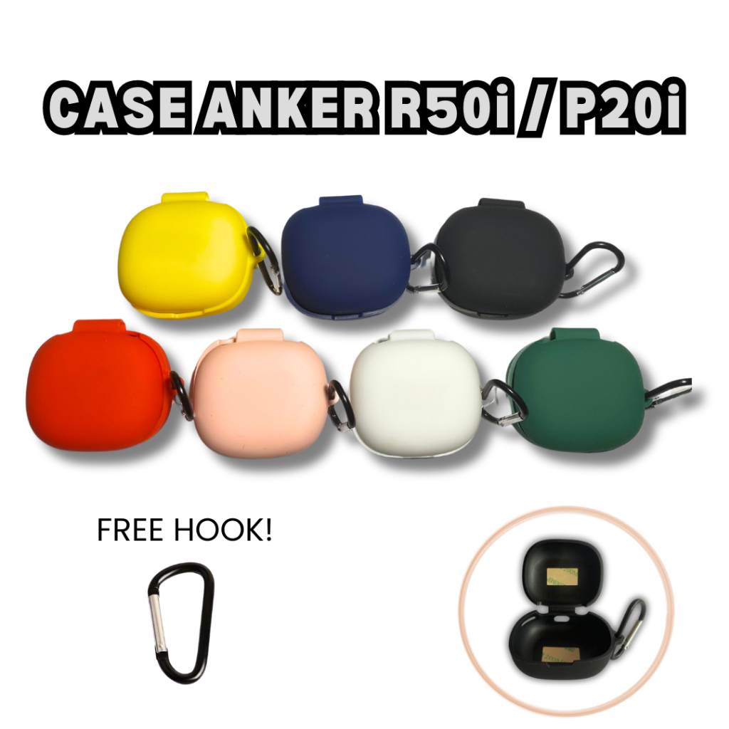 Jual Case Casing Cover Silicone Protective Anker Soundcore R50i / P20i ...