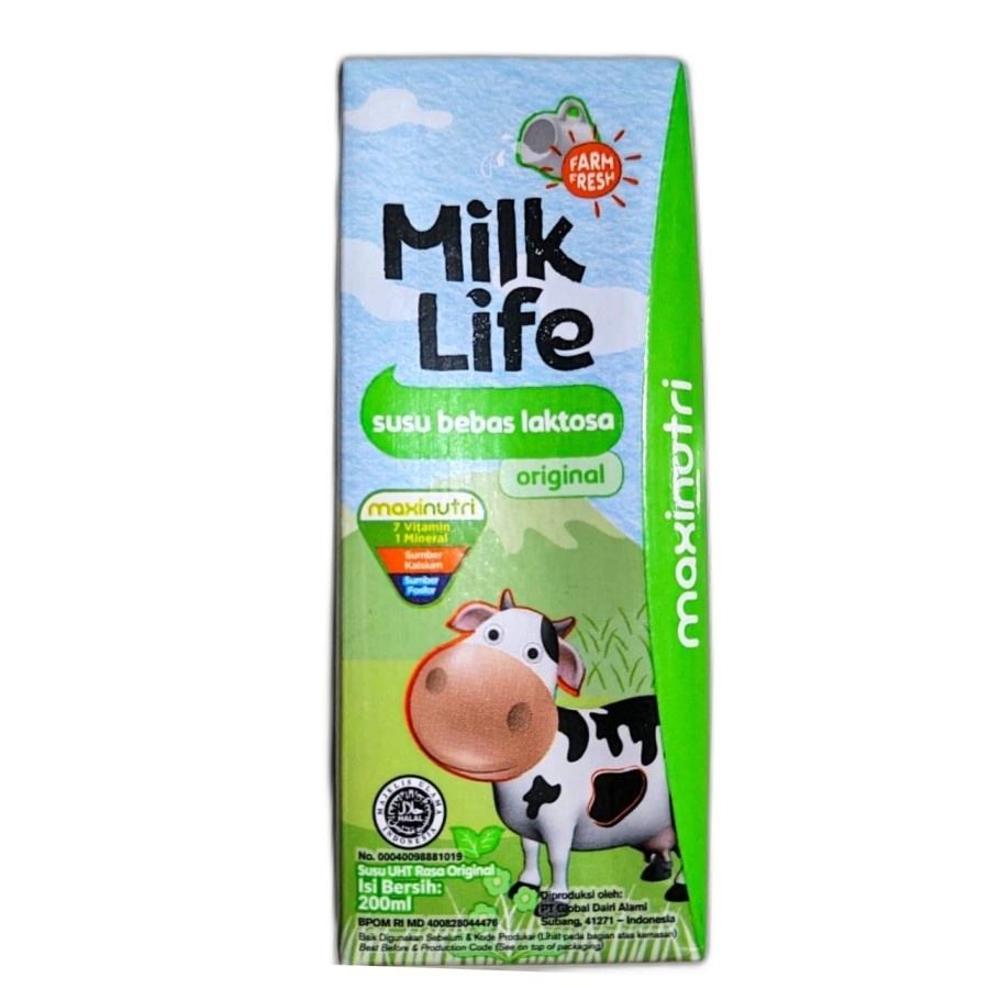 Jual Milk Life Lactose Free Susu UHT Bebas Laktosa 200ml | Shopee Indonesia
