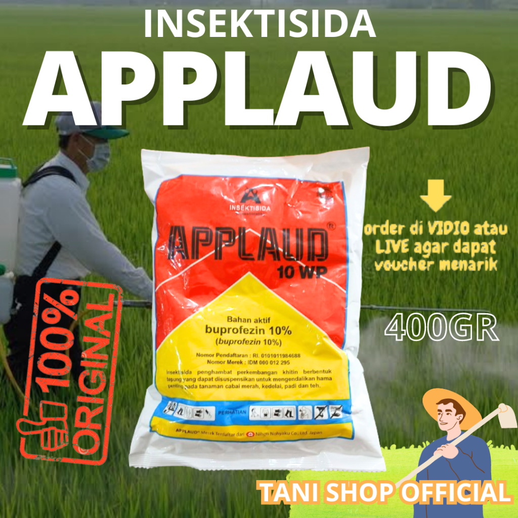 Jual Insektisida Applaud 10 WP 400g - Efektif Kendalikan Wereng, Kutu ...