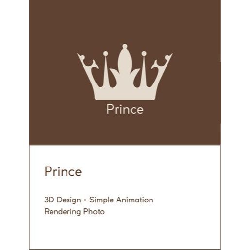 Jual Jasa Animasi Design - Paket Prince (3D Design + Simple Animation ...