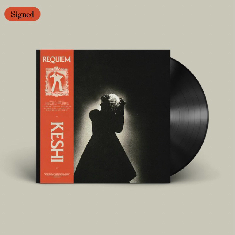 Jual [READY] keshi requiem signed vinyl / standard cd