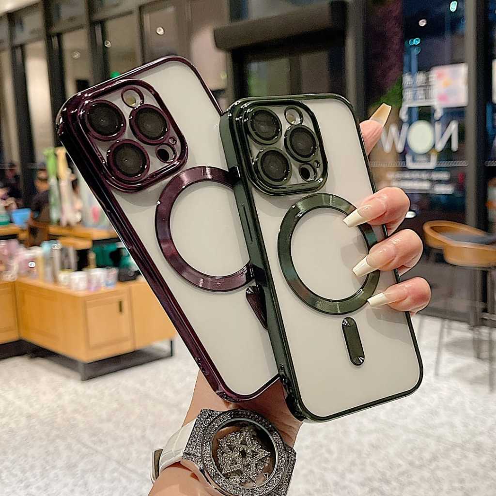 Jual (Box Packing)Magsafe Electroplating Metalic Warna Case Iphone XS ...