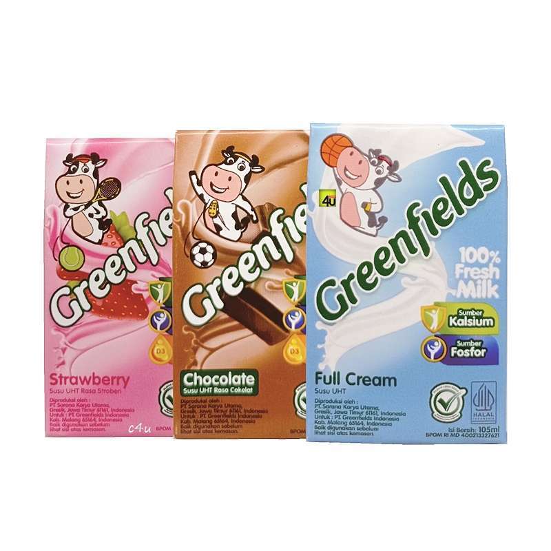 Jual Greenfields UHT Kids 105ml | Shopee Indonesia