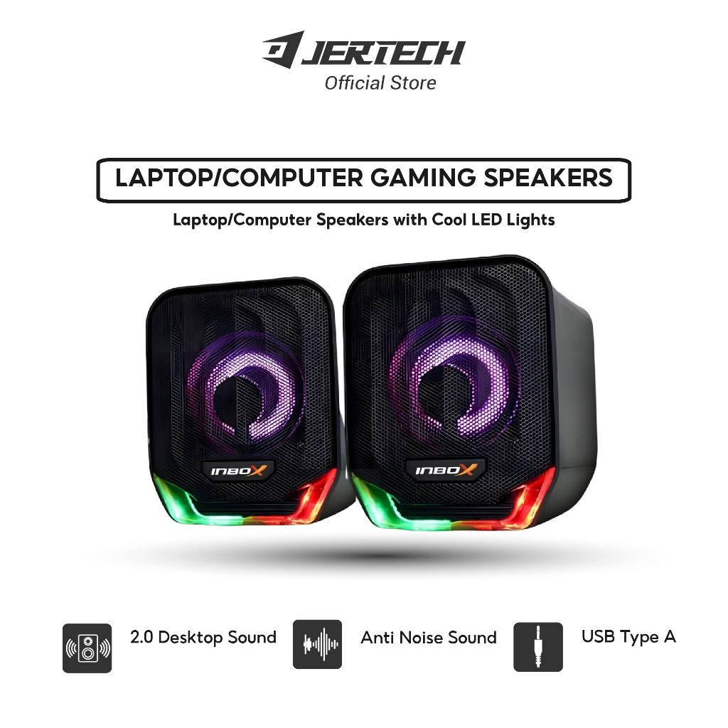 Jual JERTECH X INBOX Speaker Gaming Laptop/Komputer Maximux GS-03 RGB ...