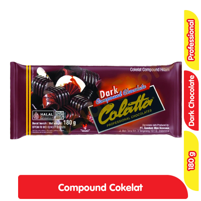 Jual Colatta Dark Compound Chocolate / Colatta Cokelat Compound Hitam ...