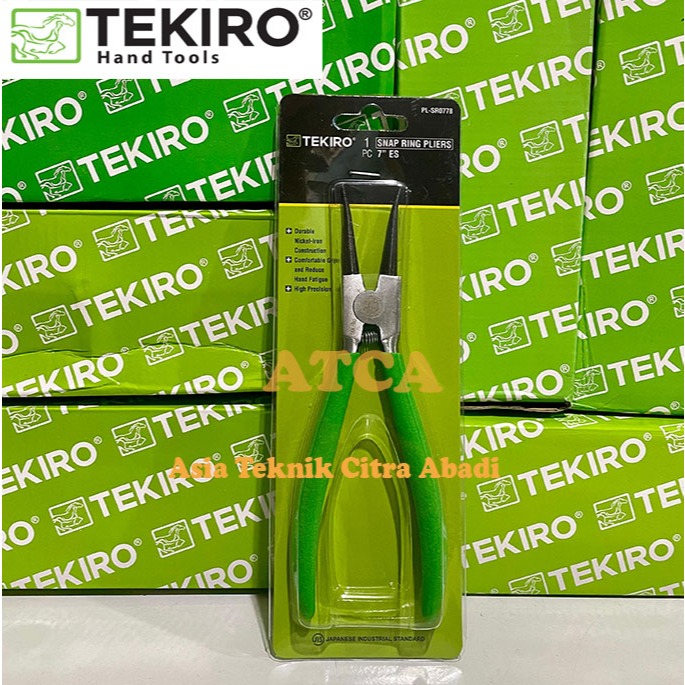 Jual Tekiro Tang Snap Ring 7 Inch ES / Snap RIng Pliers 7" ES ( PL
